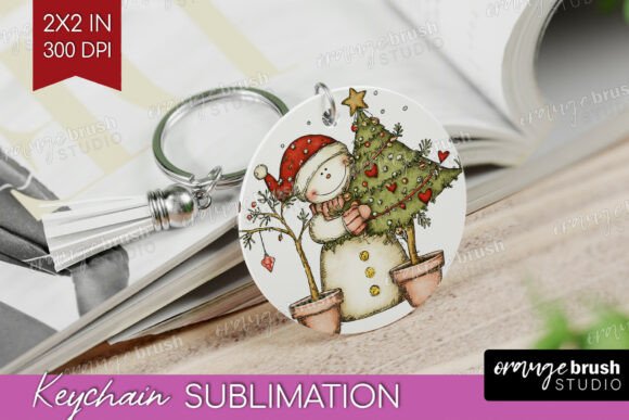 Download Whimsical Christmas Keychain PNG - Christmas keychain Collection