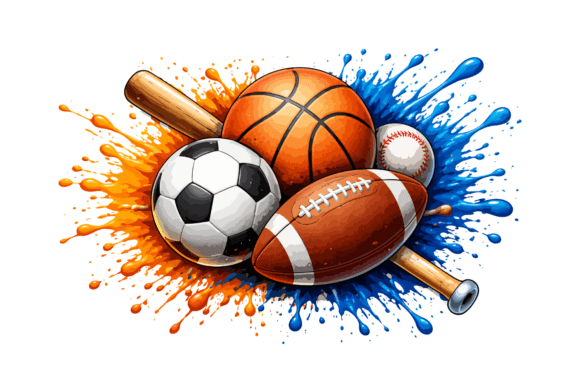 Download Sports Basketball Football Svg - Football svg Collection