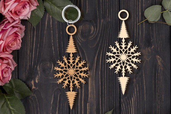 Download Christmas Keychain Laser Cut Svg - Christmas keychain Collection